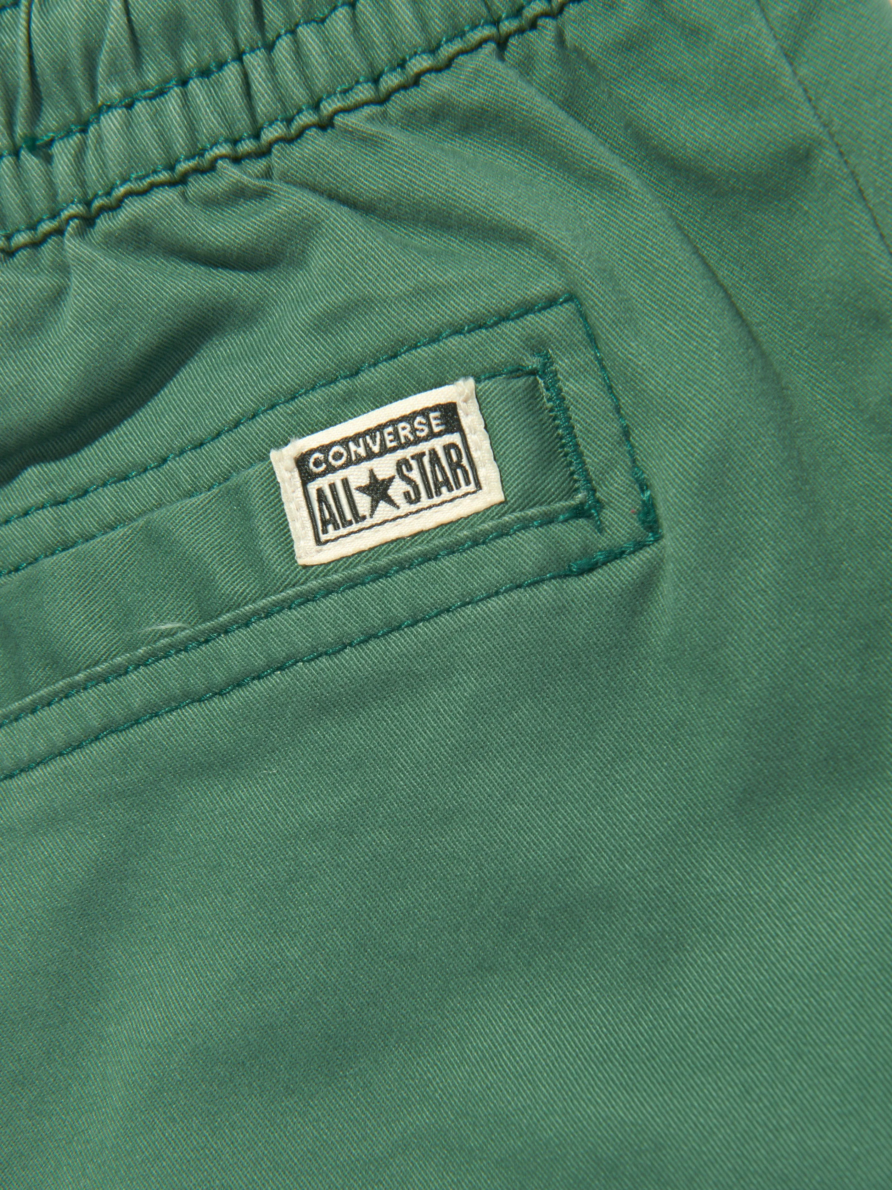 Converse Jungen Lifestyle Gewebte Cargo Shorts in Grün