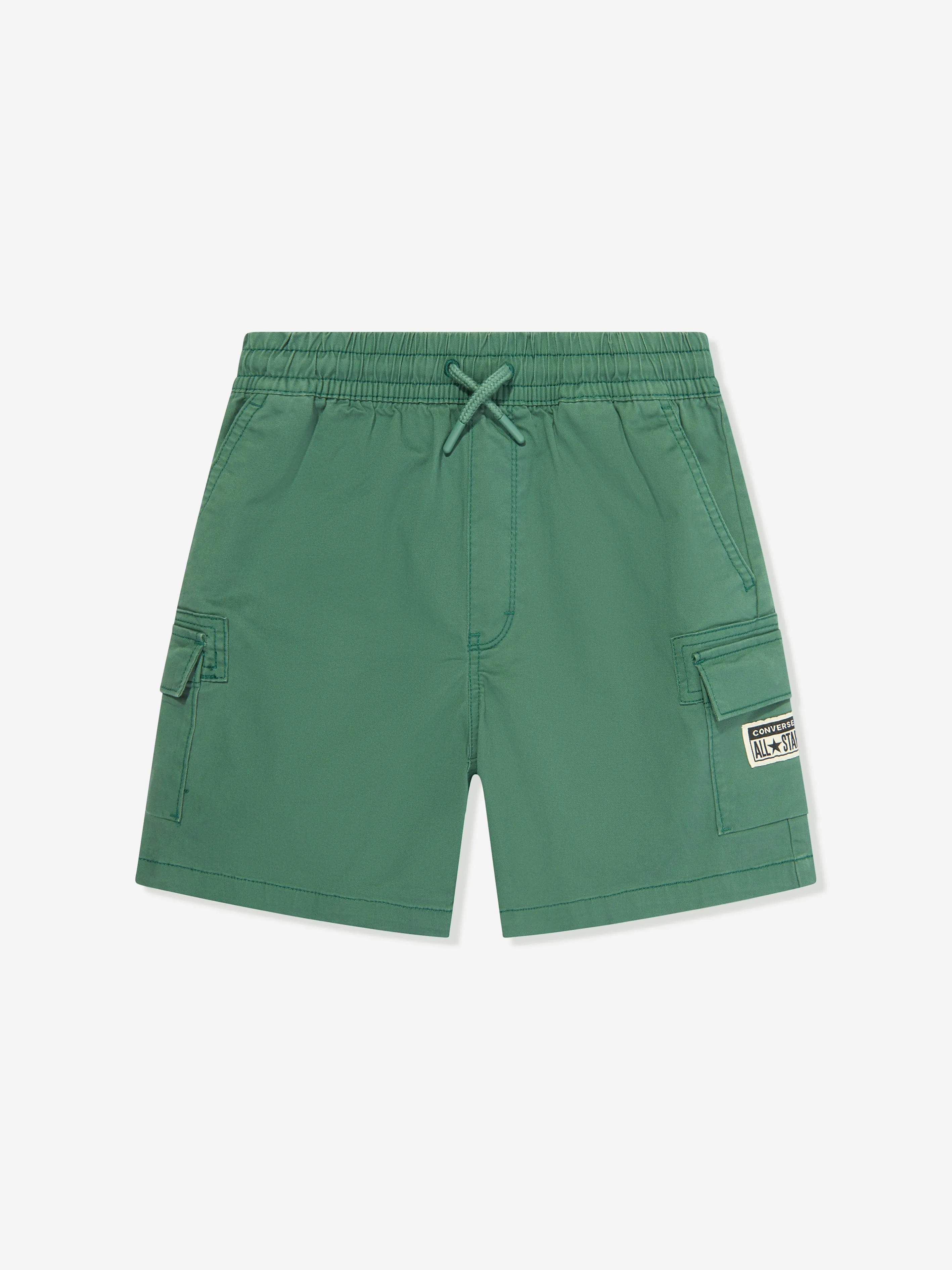 Converse Jungen Lifestyle Gewebte Cargo Shorts in Grün