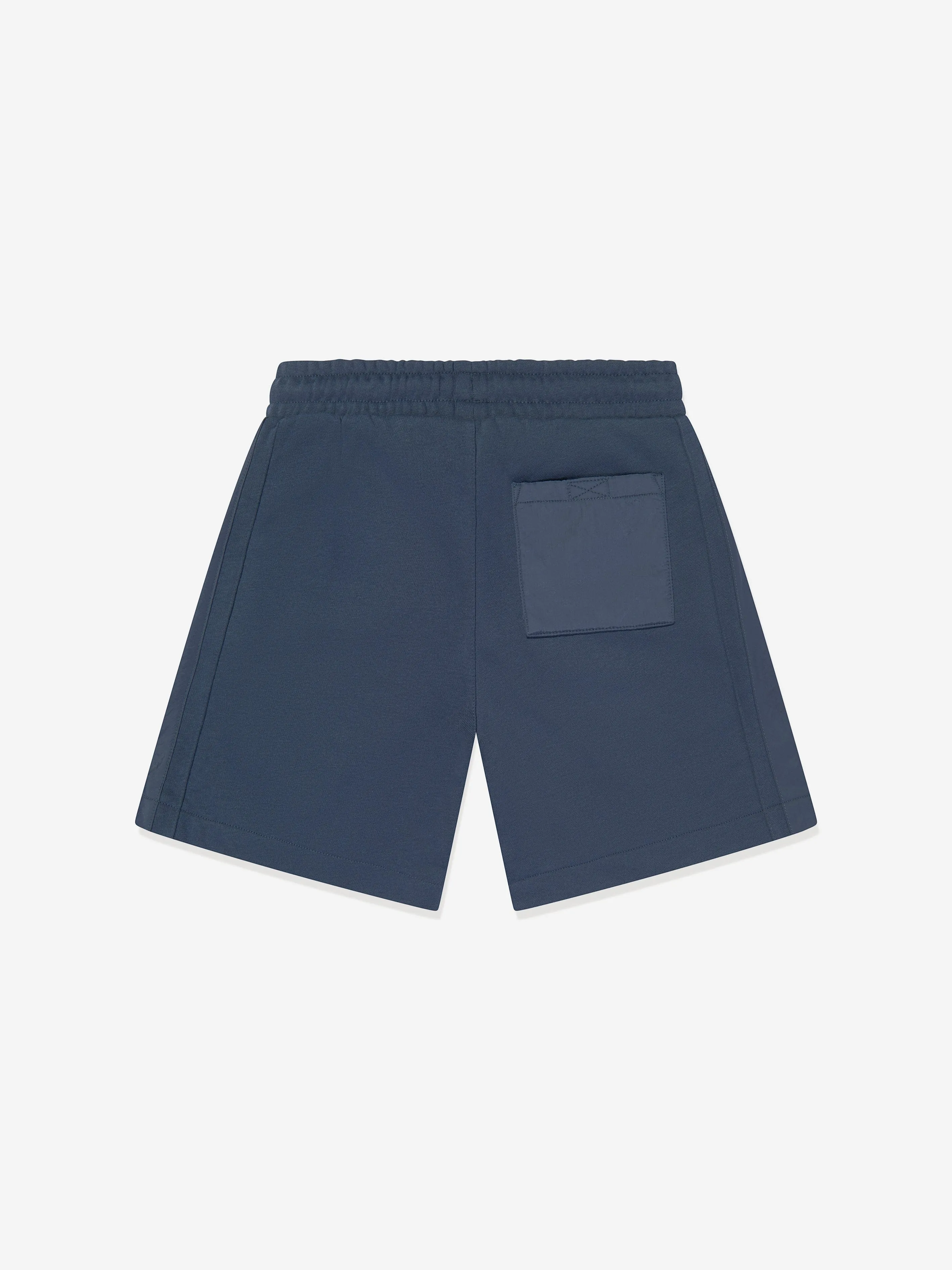 Converse Jungen Logo Patch Shorts in Marineblau