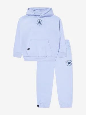 Converse Kids Logo Trainingsanzug in Blau