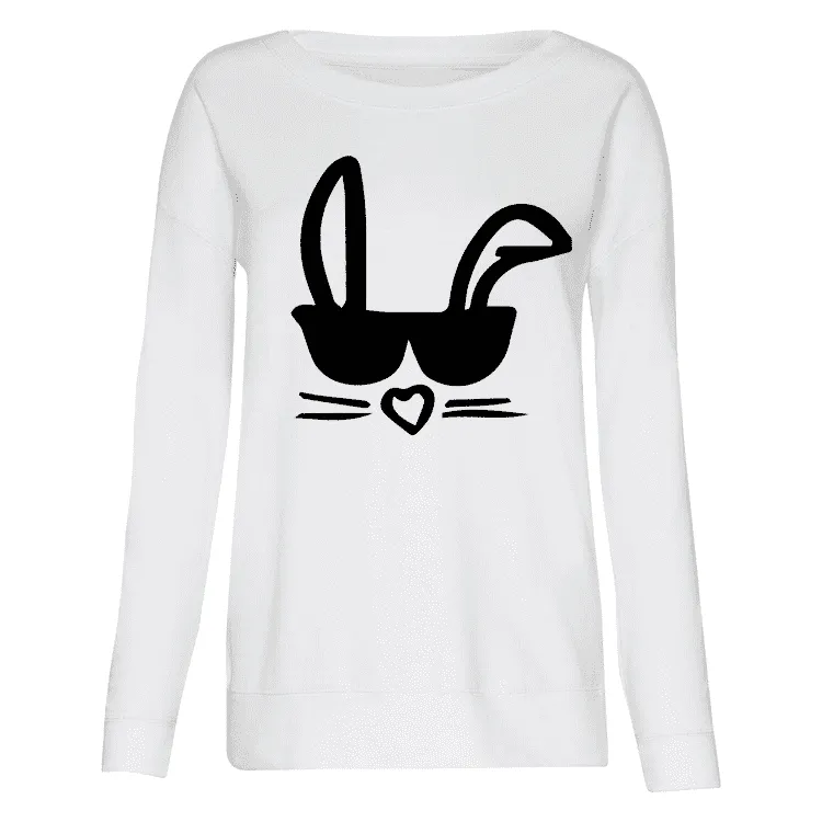 Cool Bunny Mummy & ME Matching Crew Sweatshirts (MRK X)