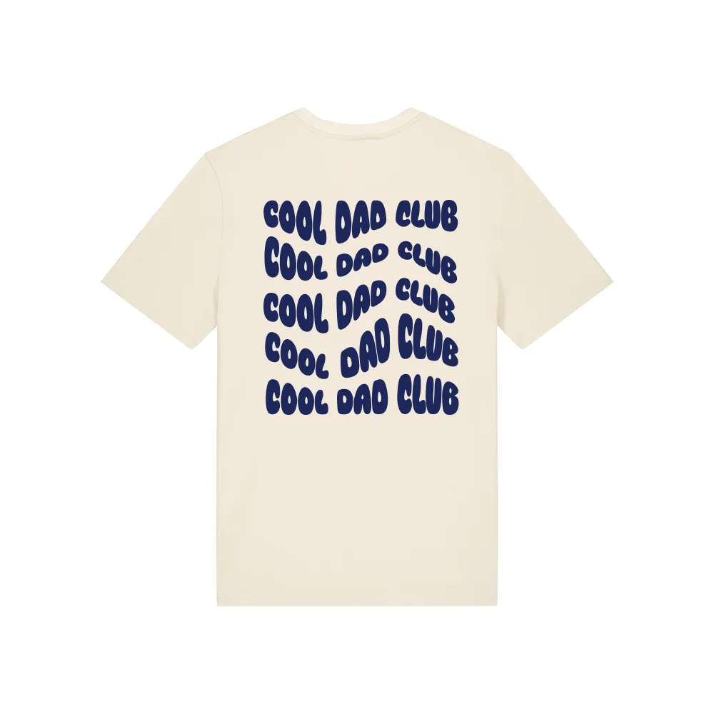Cool Dad Club Front & Back Graphic T-Shirt dad bod shirts discount