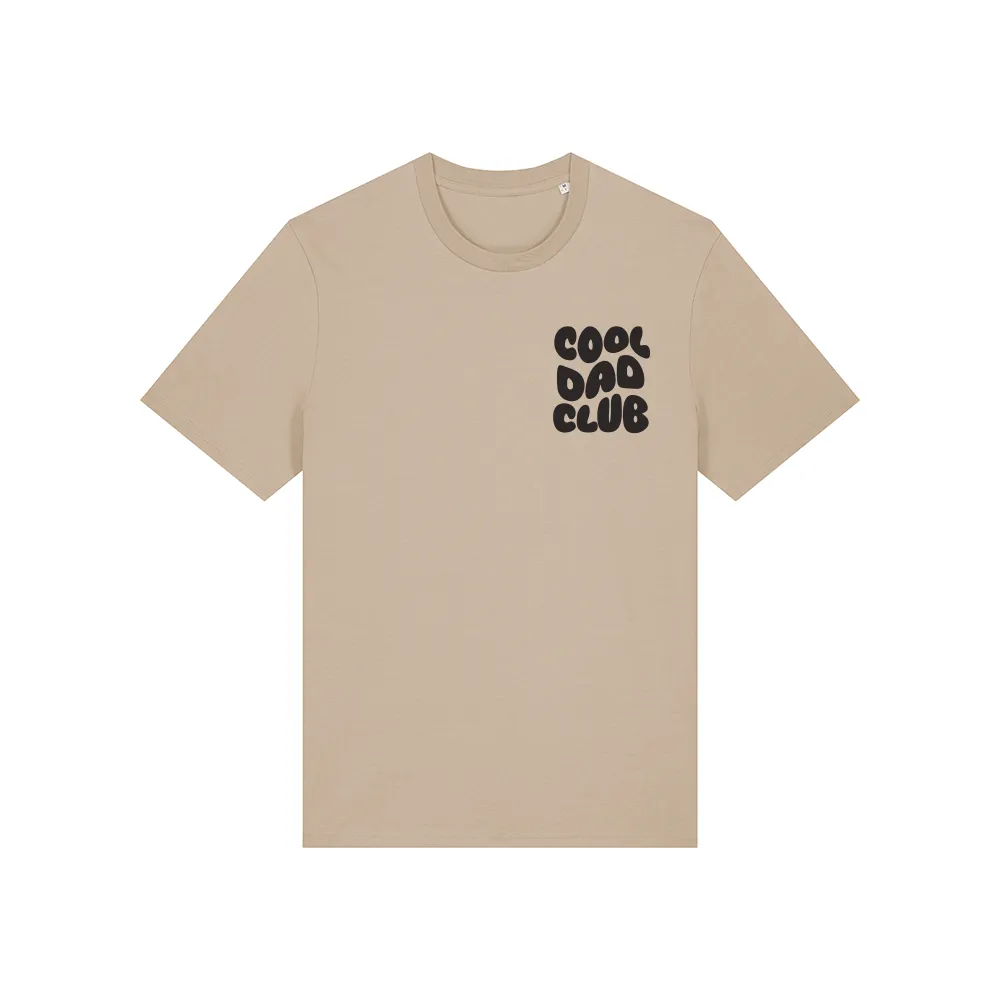 Cool Dad Club Front & Back Graphic T-Shirt