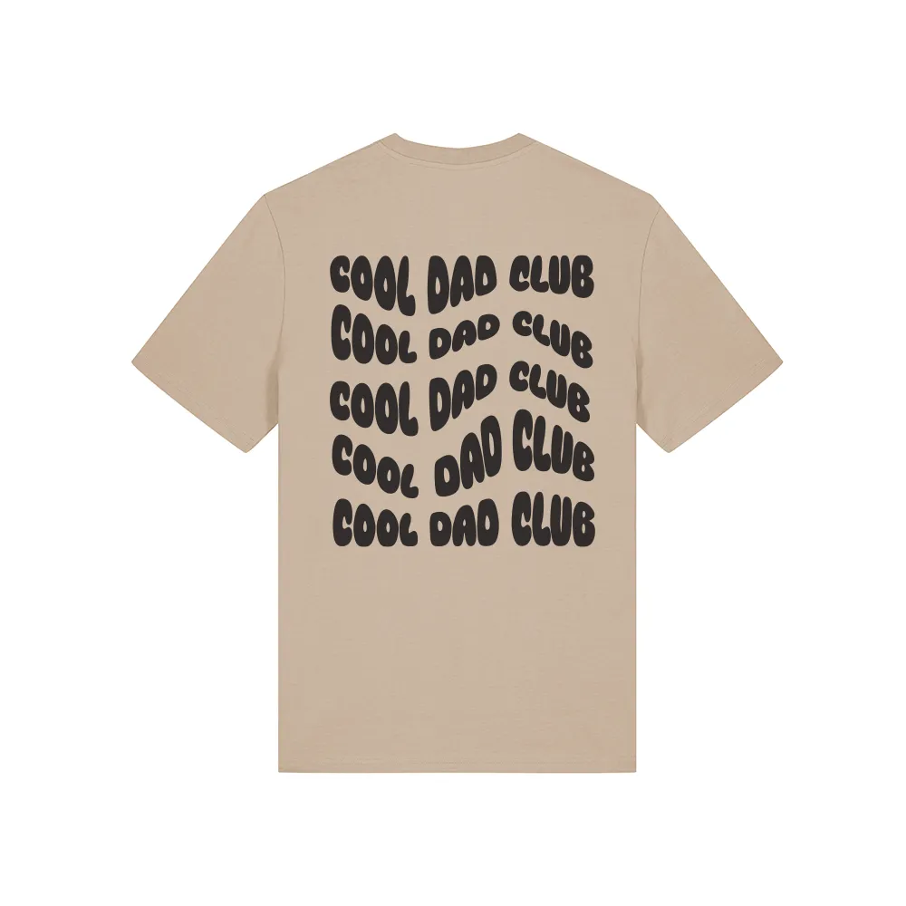 Cool Dad Club Front & Back Graphic T-Shirt