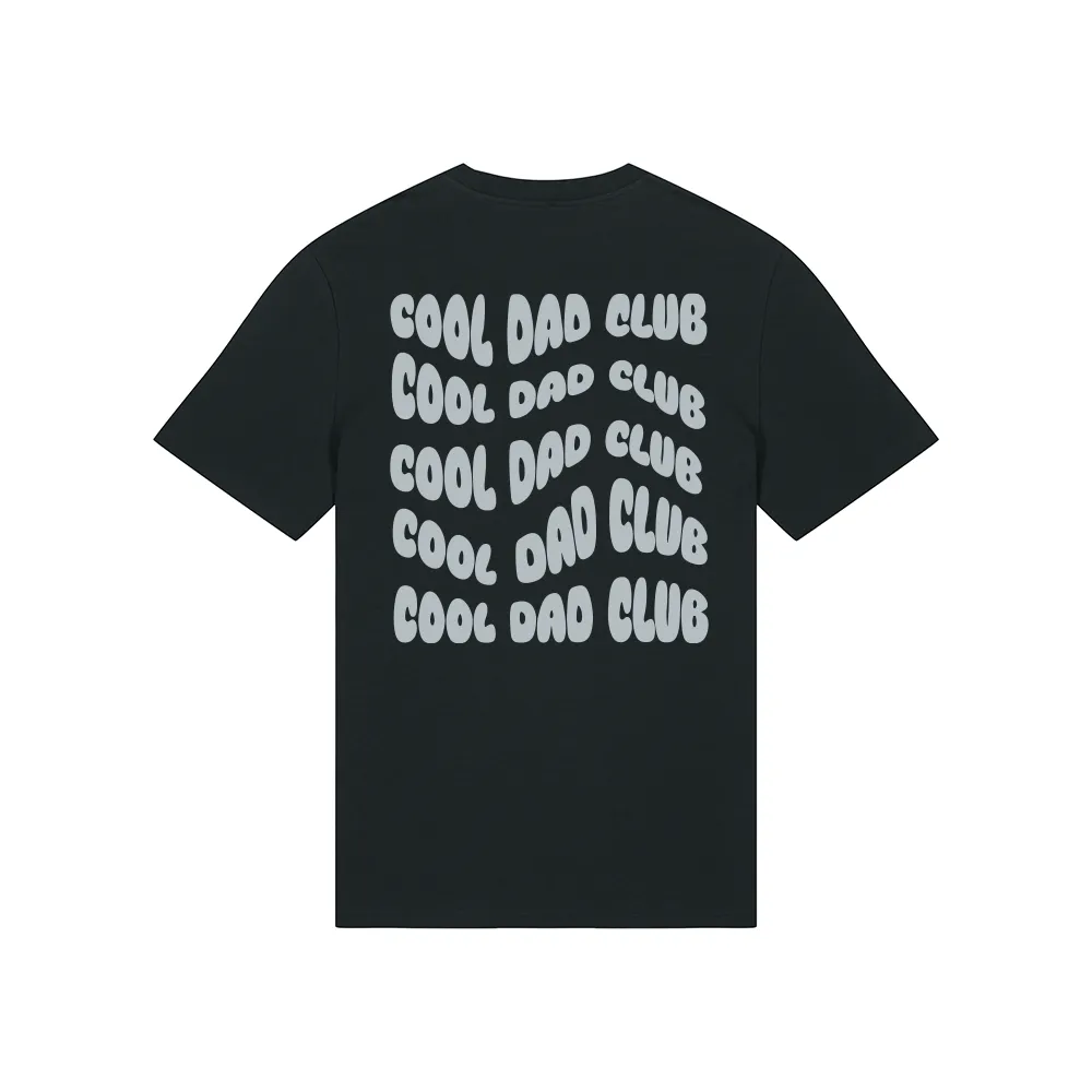 Cool Dad Club Front & Back Graphic T-Shirt