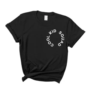 Cool Kid Squad Circular Black T-Shirt boys apparel promo code