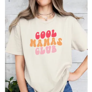 Cool Mamas Club Wave T-Shirt mum jeans promo