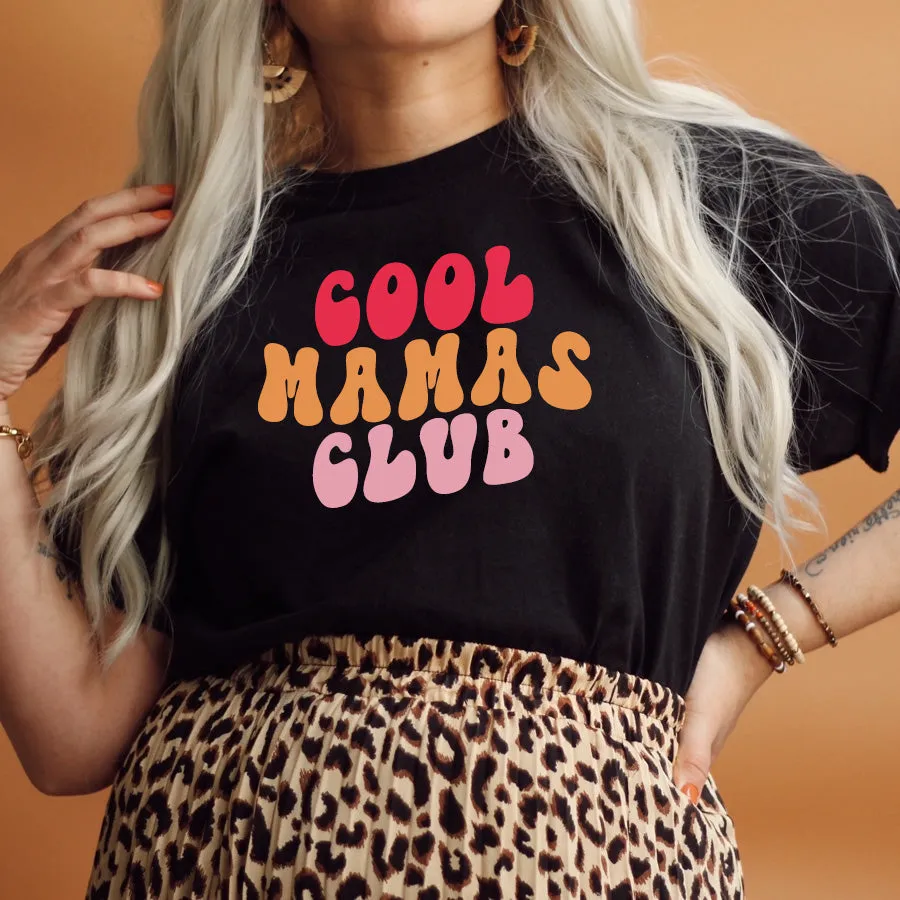 Cool Mamas Club Wave T-Shirt mum jeans promo