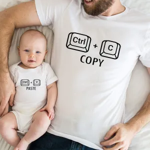 Copy & Paste Matching White T-Shirt & Vest daddy outfits clearance