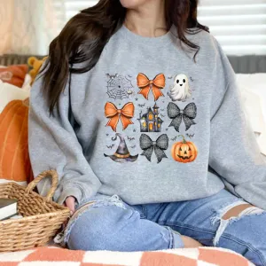 Coquette Halloween Icons Women's Sweatshirt pregnancy clothes clearance