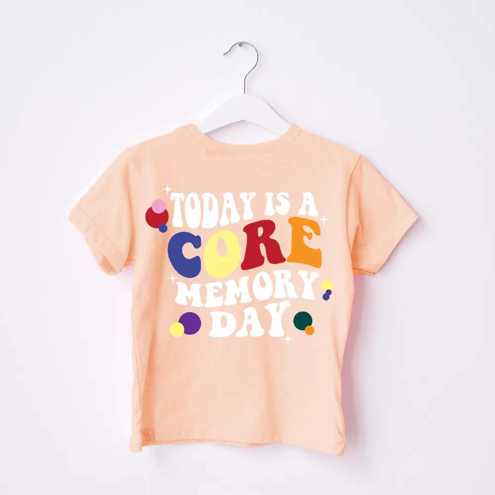 Core Memory Day Kids Back Logo T-shirt