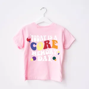 Core Memory Day Kids Back Logo T-shirt girls pajamas promo