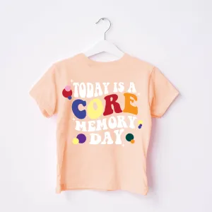 Core Memory Day Kids Back Logo T-shirt girls pajamas promo