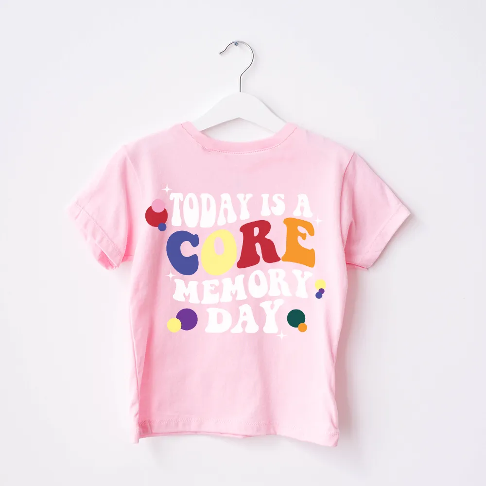 Core Memory Day Kids Back Logo T-shirt