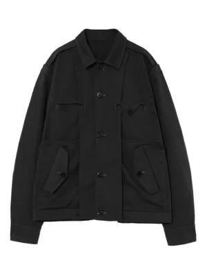 Cotton-Blend Shirt Jacket winter jackets clearance