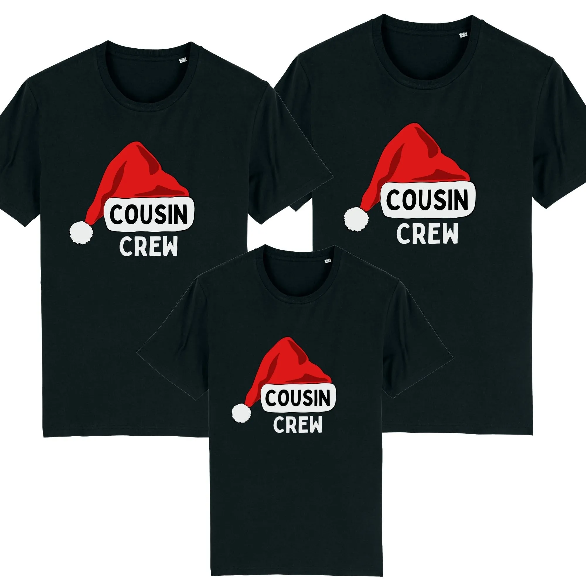 Cousin Crew Santa Matching Christmas T-Shirts & Baby Vests cheap baby clothes online
