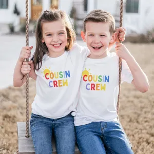 Cousin Crew Summer Matching White T-Shirts maternity wear outlet