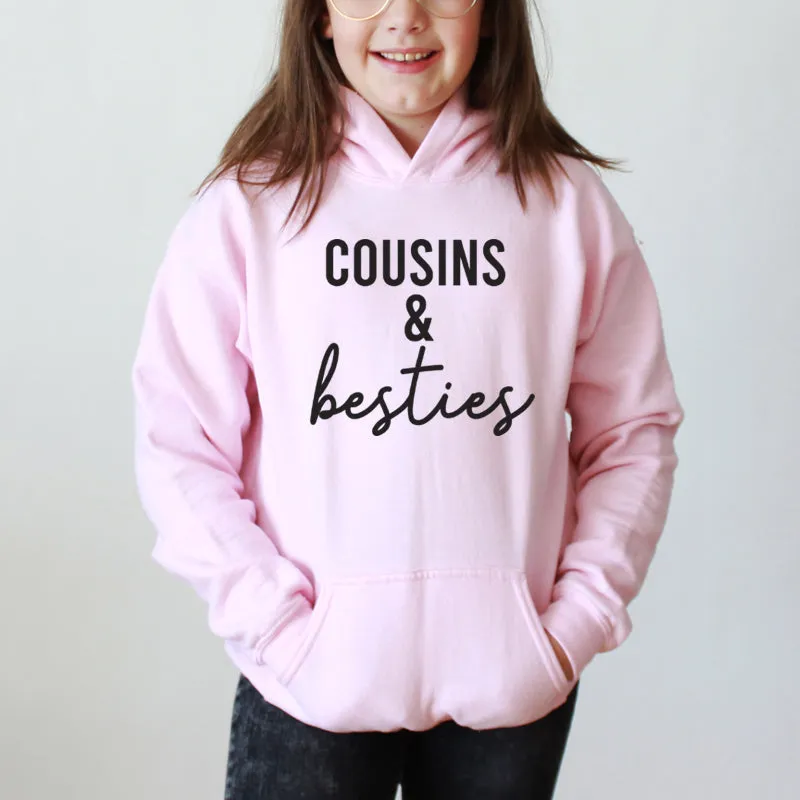 Cousins & Besties Hoodie (MRK X) boys fashion clearance