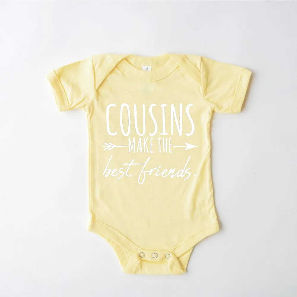 Cousins Make The Best Friends Fashion Bodysuits cheap baby clothes online