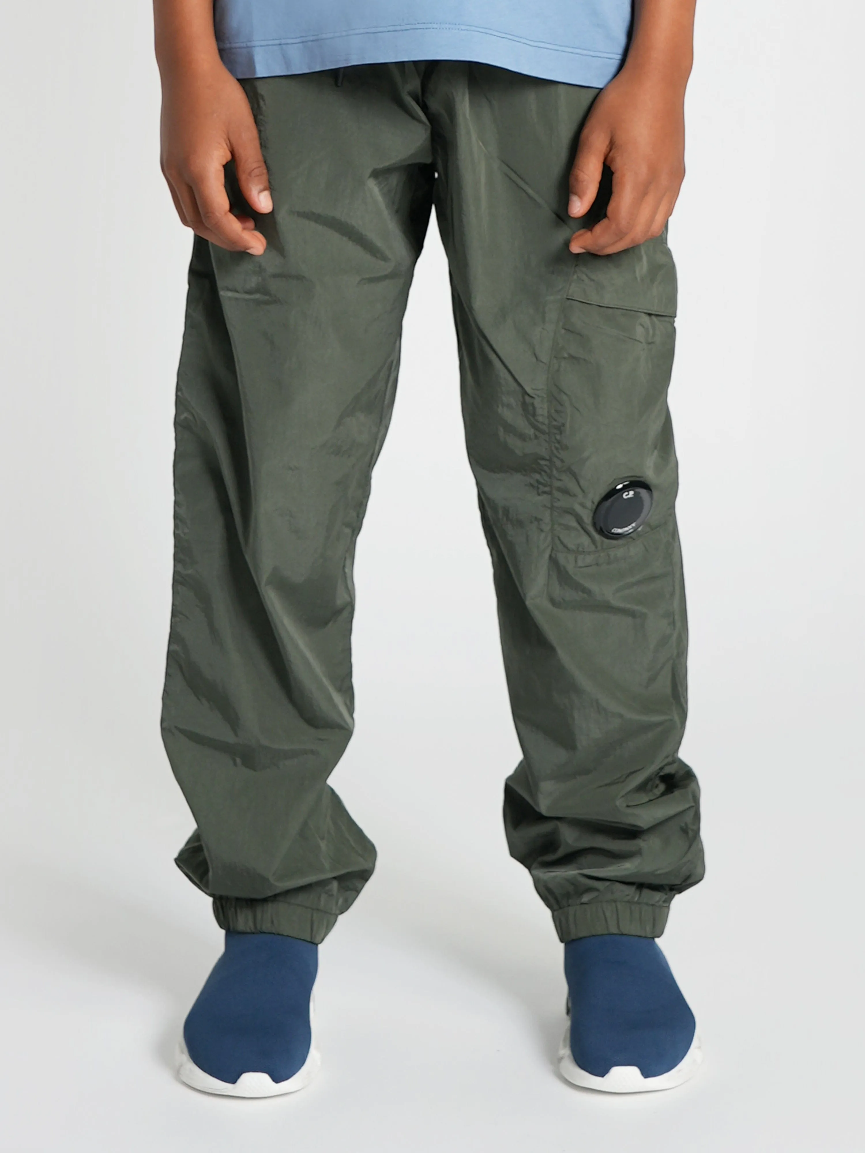 C.P. Company Jungen Cargo-Hose in Grün
