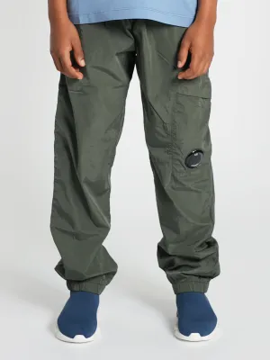 C.P. Company Jungen Cargo-Hose in Grün