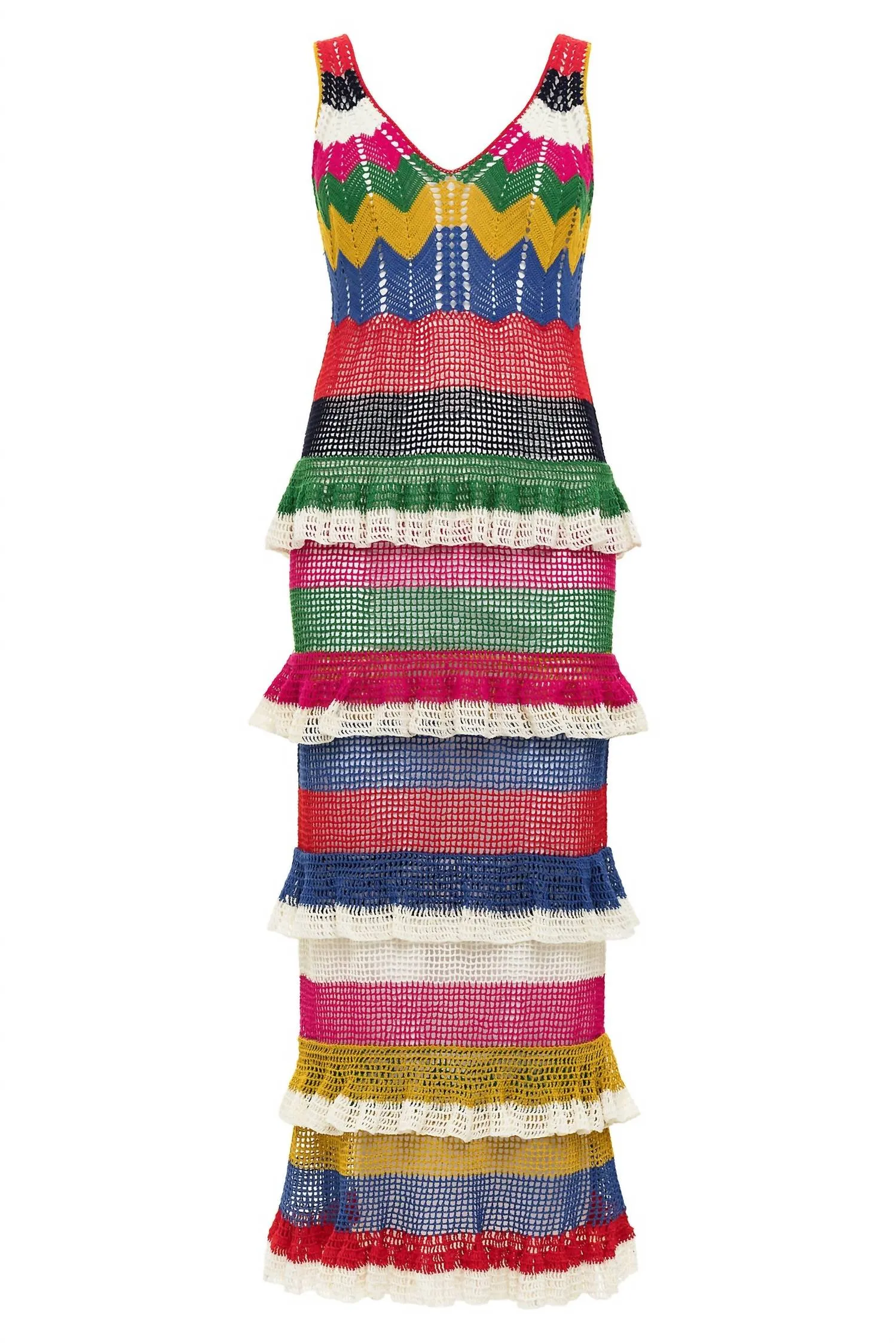 Crochet Dress In Multi