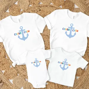 Cruise Crew Multi Family Matching White T-Shirts maternity leggings online