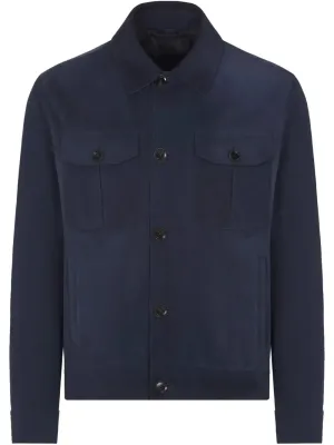 Cupro Shirt Jacket winter jackets clearance