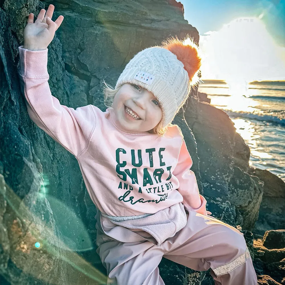 Cute/Smart/Dramatic Kids Sweatshirt girls skirts clearance