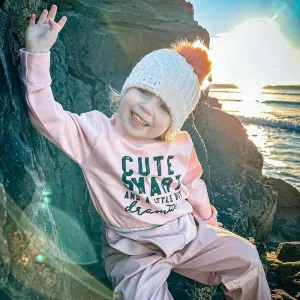 Cute/Smart/Dramatic Kids Sweatshirt girls skirts clearance