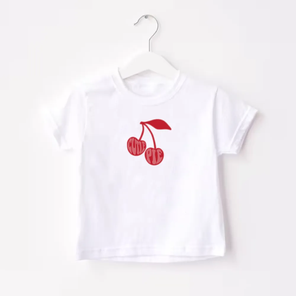 Cutie Pie Cherry Graphic T-shirt