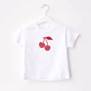 Cutie Pie Cherry Graphic T-shirt girls pajamas promo