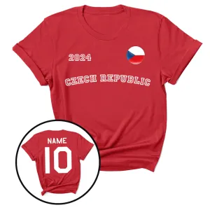 Czech Republic Euros Supporters T-Shirt daddy outfits clearance