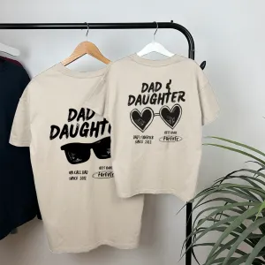 Dad & Daughter Matching Oversized Graphic T-Shirts dad bod shirts discount