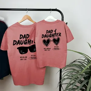 Dad & Daughter Matching Oversized Graphic T-Shirts dads clothes cheap