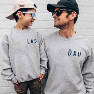 Dad & Lad Matching Sweatshirts dad jeans best price