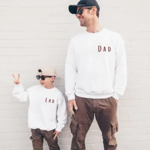 Dad & Lad Matching Sweatshirts dad jeans best price
