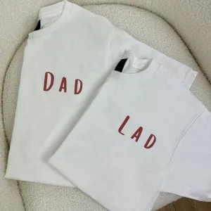 Dad & Lad Matching T-Shirts daddy outfits clearance