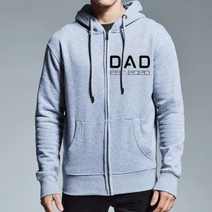 Dad Established Anthem Zipped Heavy Hoodie dad bod shirts discount