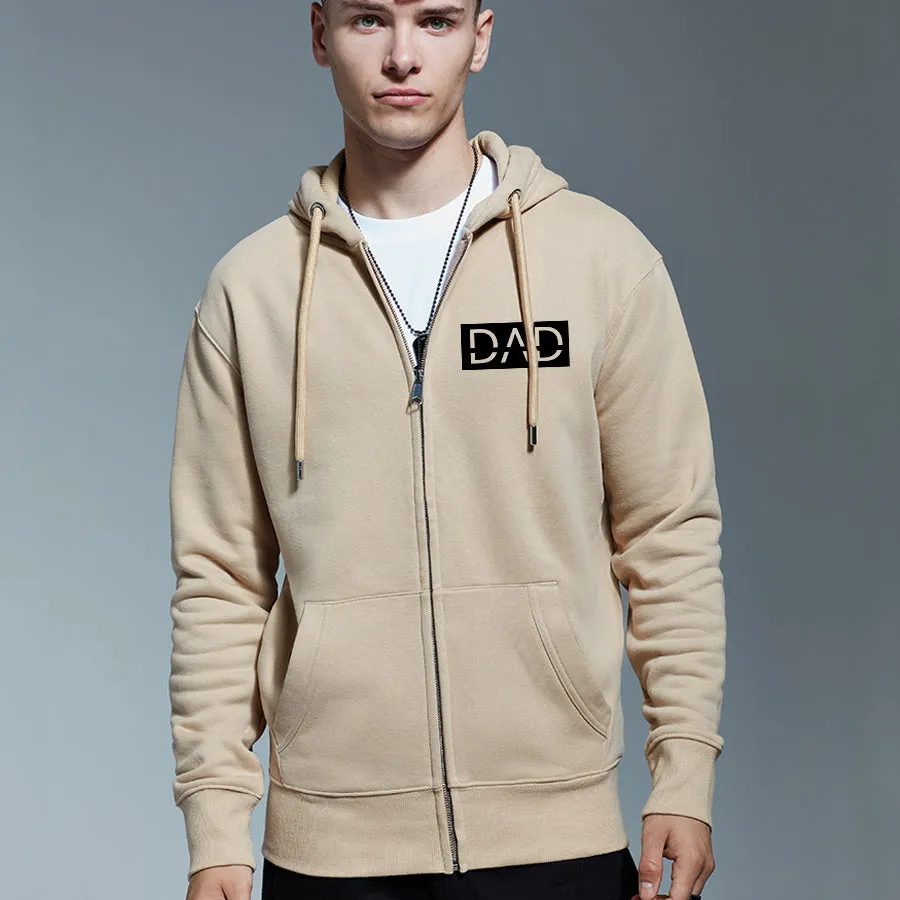 Dad Legacy Block Logo Premium Zip-Thru Hoodie dad jeans best price
