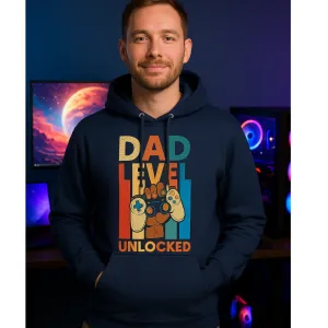 Dad Level Unlocked Controller Hoodie dad bod shirts discount