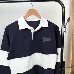Dad Retro Graphic Rugby Shirt dad hats promo code