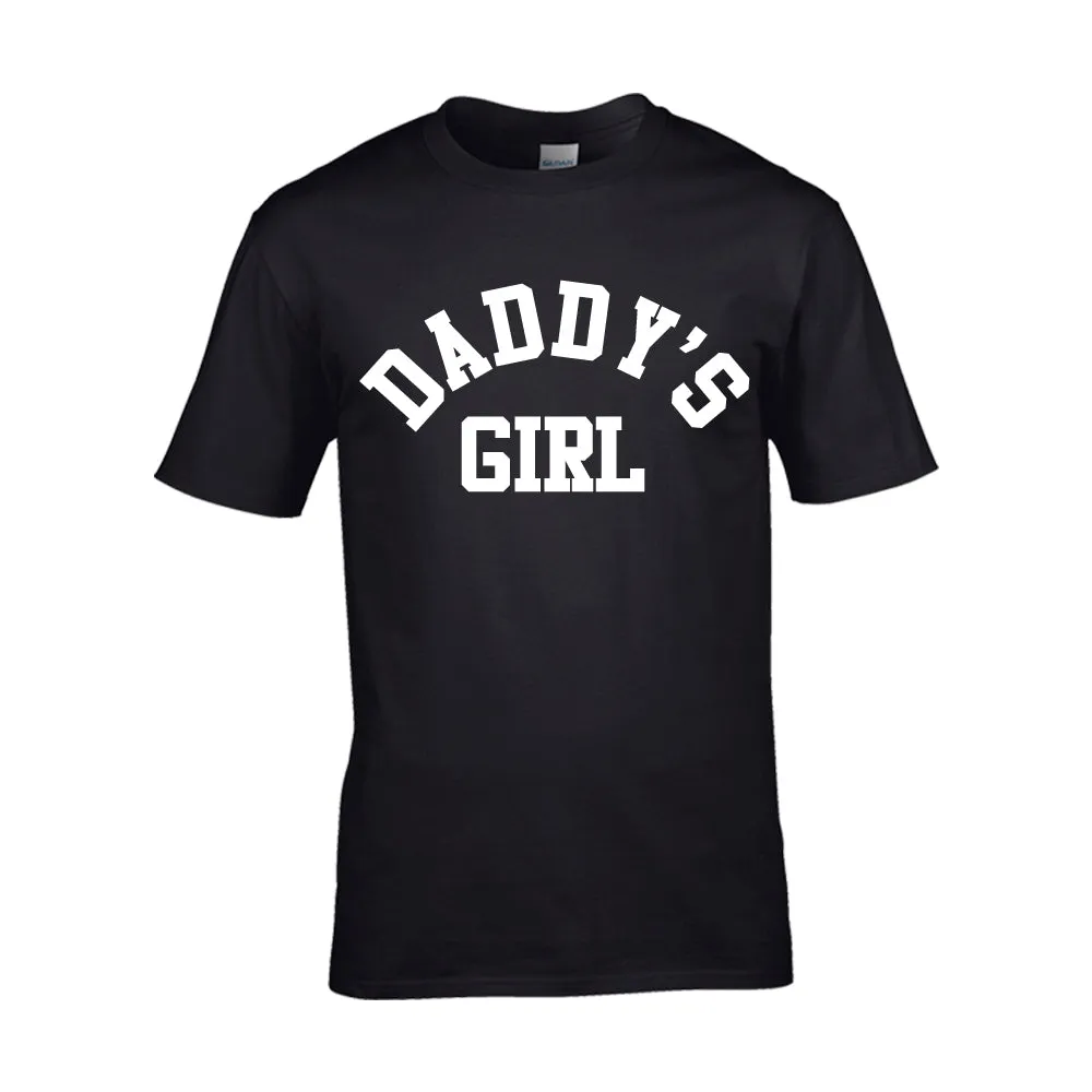 Daddy & Daddy's Boy & Girl Varsity Matching T-Shirts (MRK X)