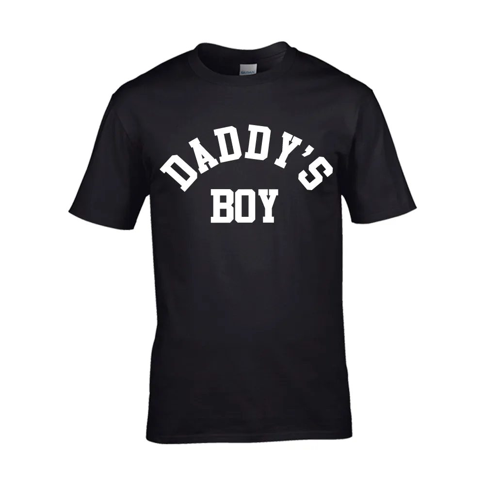 Daddy & Daddy's Boy & Girl Varsity Matching T-Shirts (MRK X)