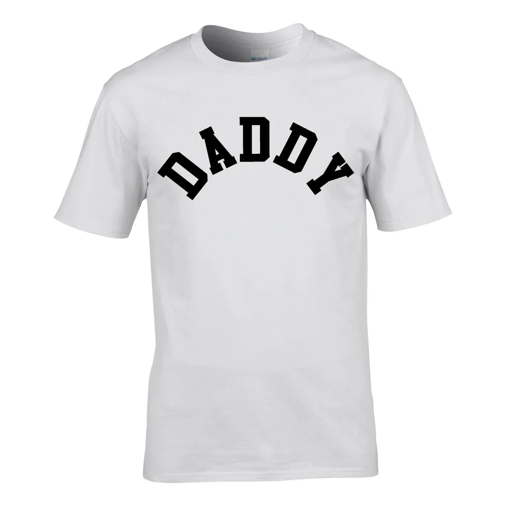 Daddy & Daddy's Boy & Girl Varsity Matching T-Shirts (MRK X)