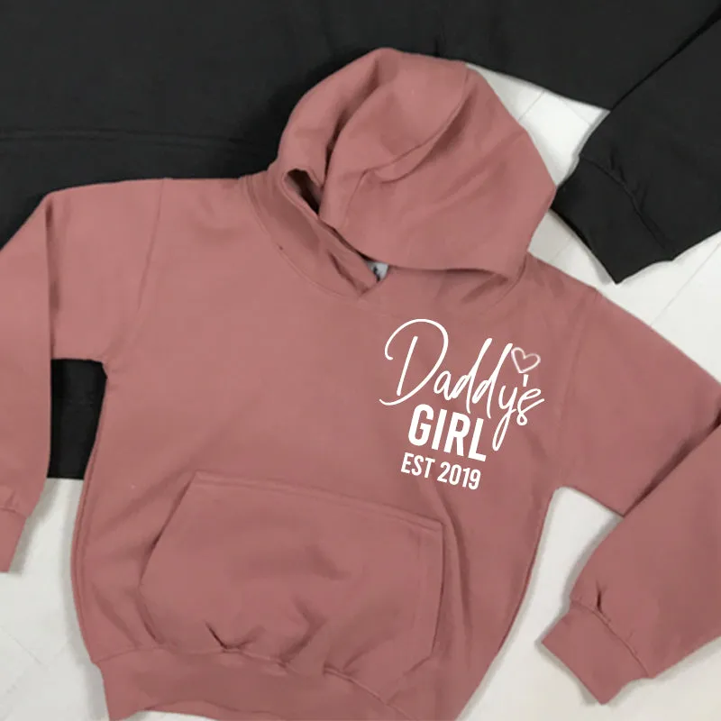 Daddy & Daddy's Girl Established Matching Hoodies (MRK X)