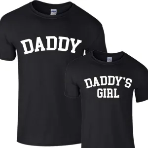 Daddy & Daddy's Girl New College Tees (MRK X) fathers day sale outfits