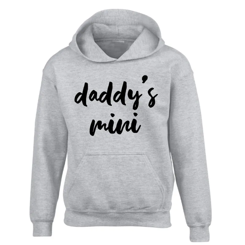 Daddy & Daddy's Mini Matching Grey Hoodies (MRK X)