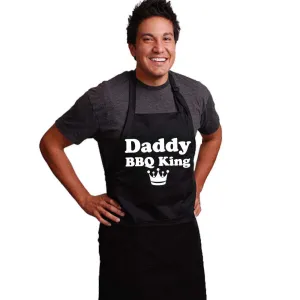 Daddy BBQ King Apron mens dad clothes online
