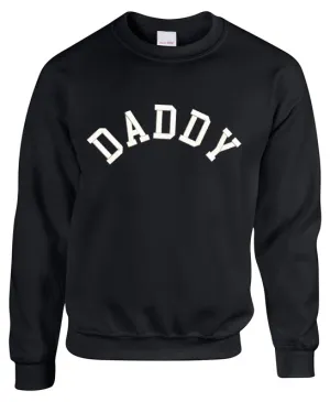 Daddy College Embroidered Sweatshirt daddy outfits clearance